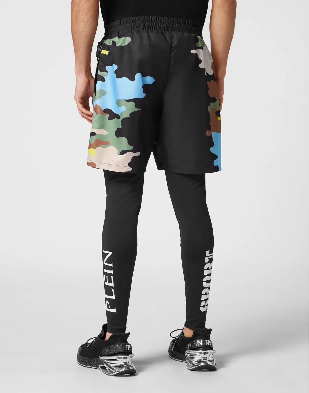 Running Pants Camouflage, цвет: Черный