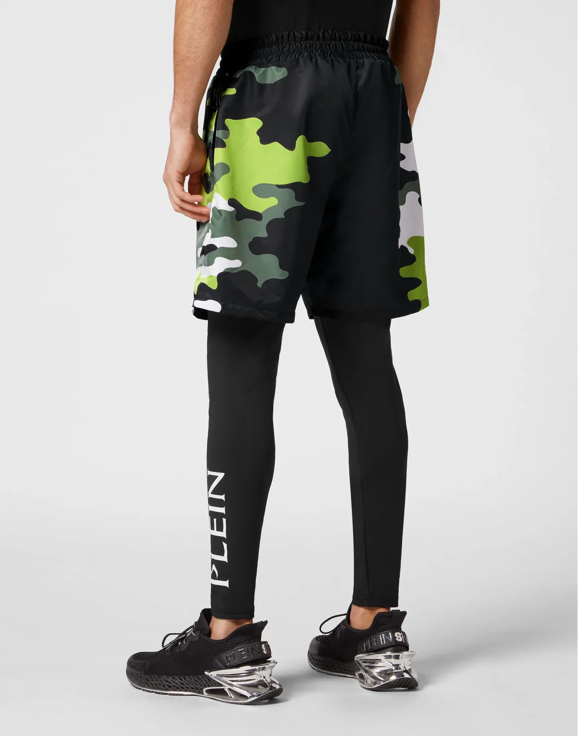 Running Pants Camouflage, цвет: Черный