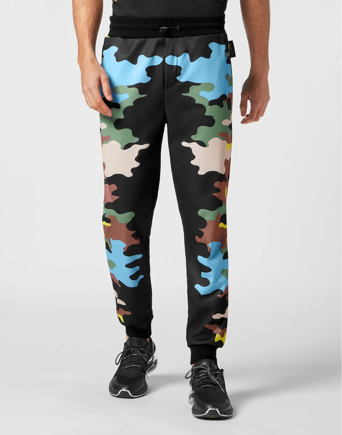 Jogging Trousers Camouflage, цвет: Черный