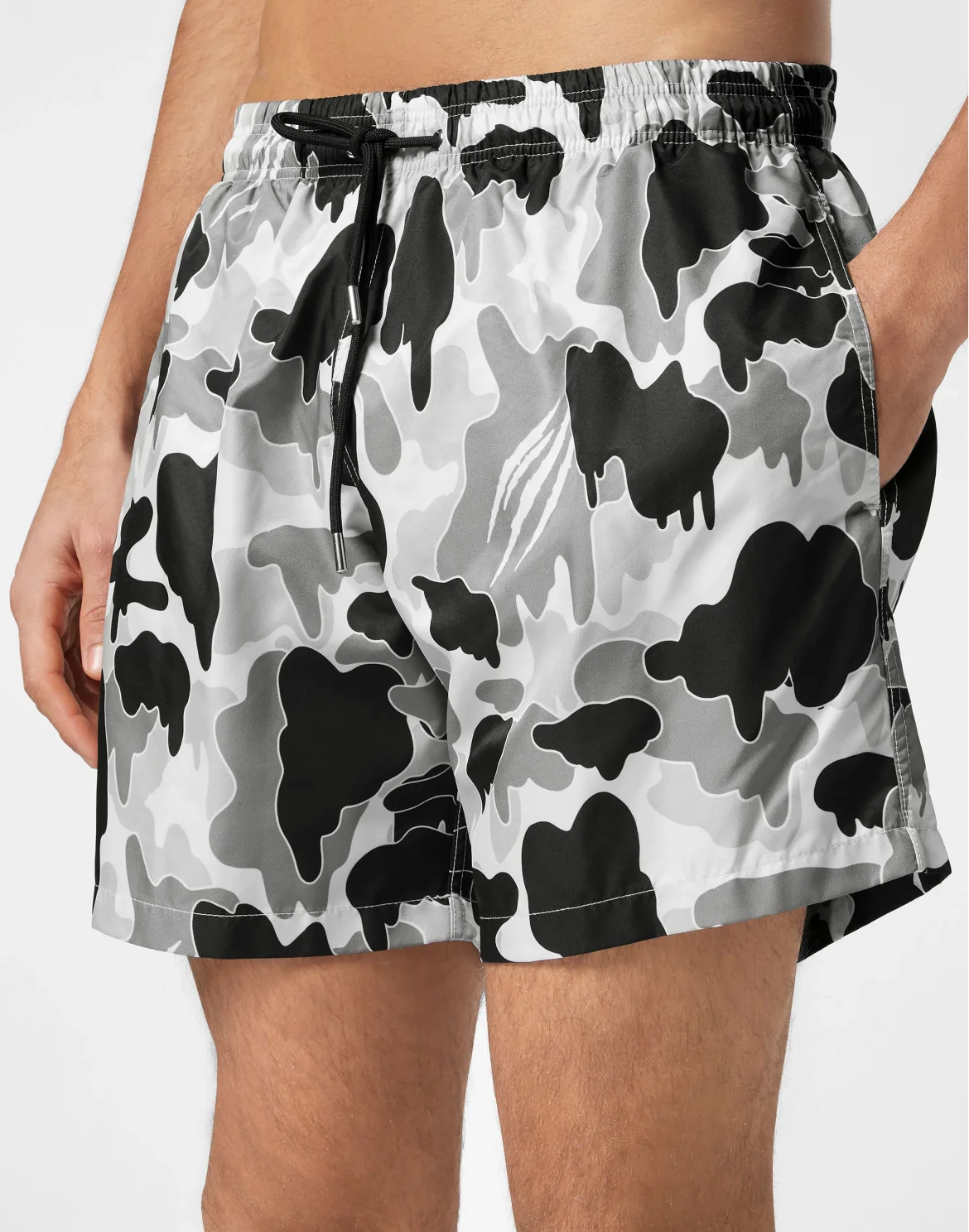 Swim-Trunks Camouflage, цвет: Черный