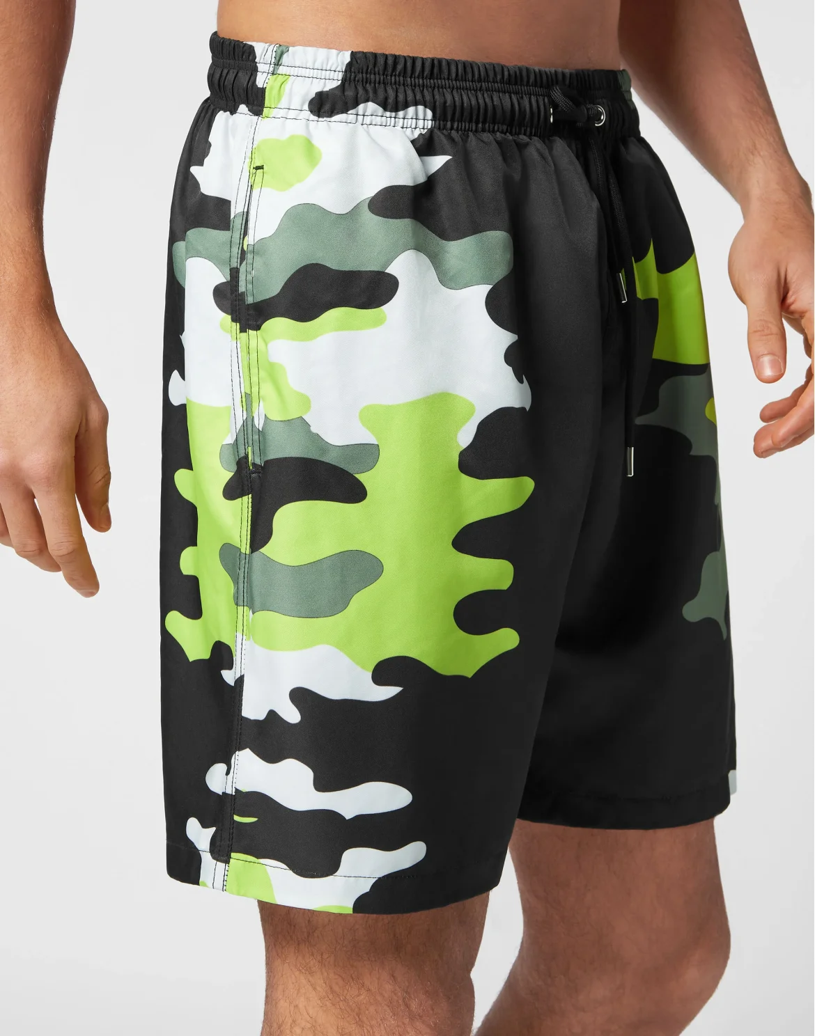 Swim-Trunks Camouflage, цвет: Черный
