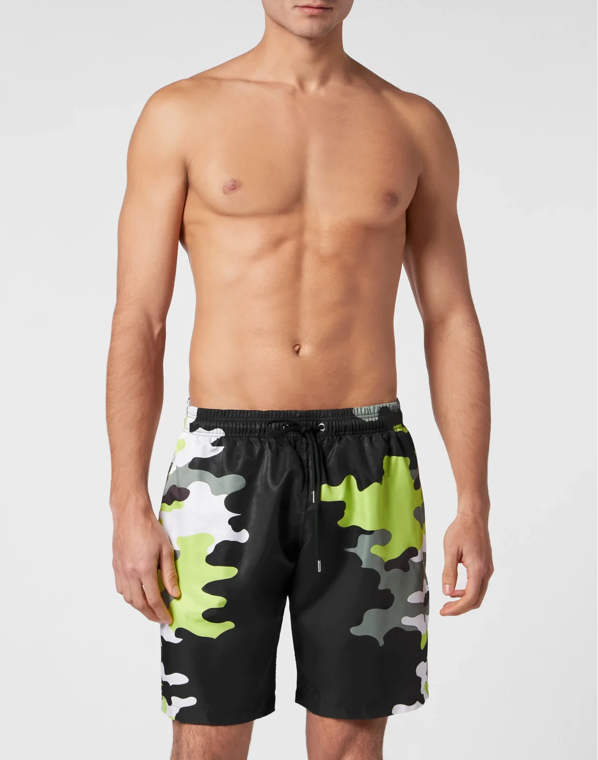Swim-Trunks Camouflage, цвет: Черный