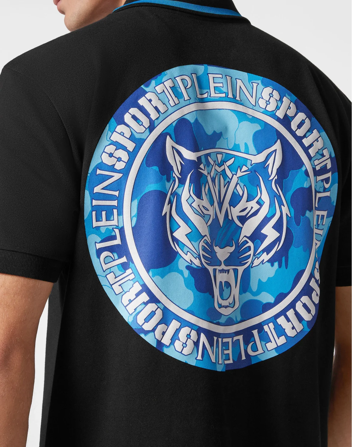 Polo Shirt Carbon Tiger, цвет: Черный