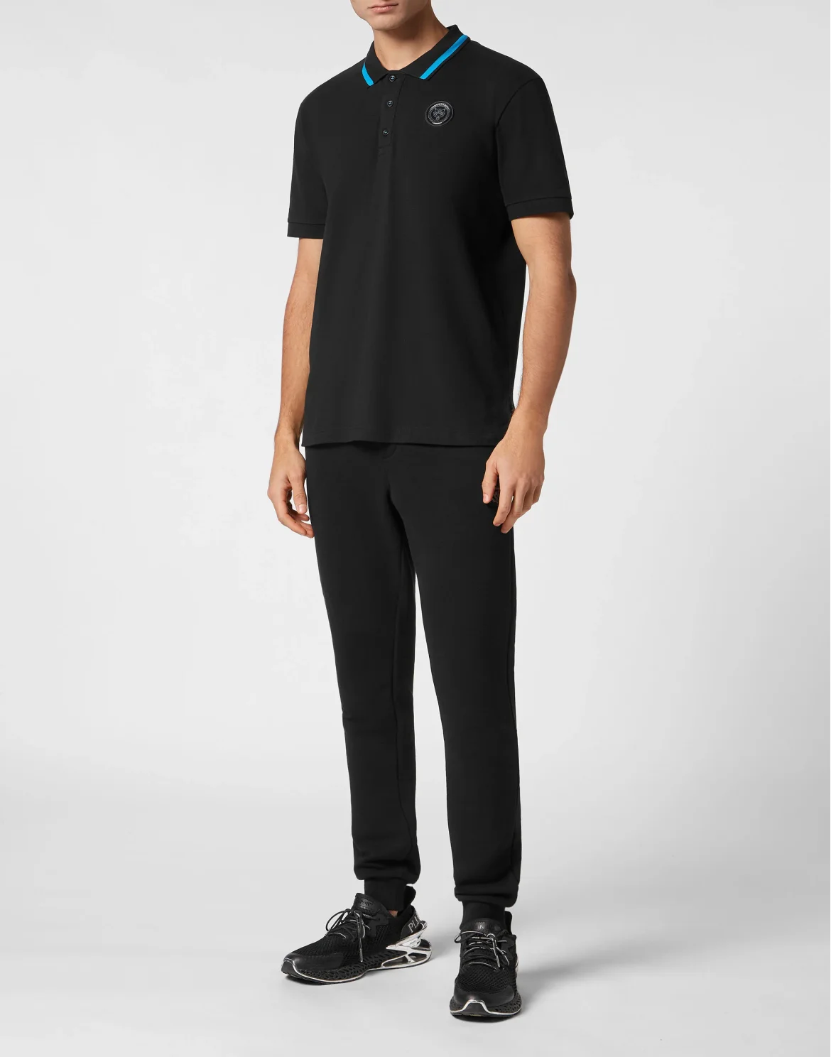 Polo Shirt Carbon Tiger, цвет: Черный