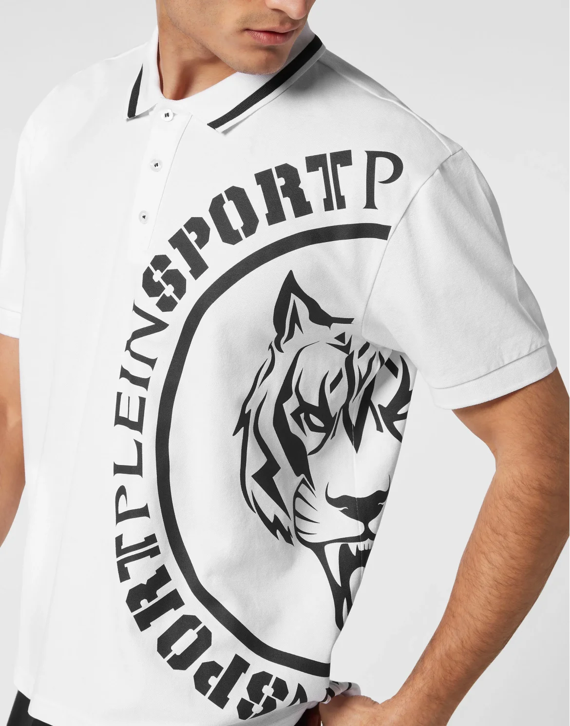 Polo Shirt Carbon Tiger, цвет: Черный