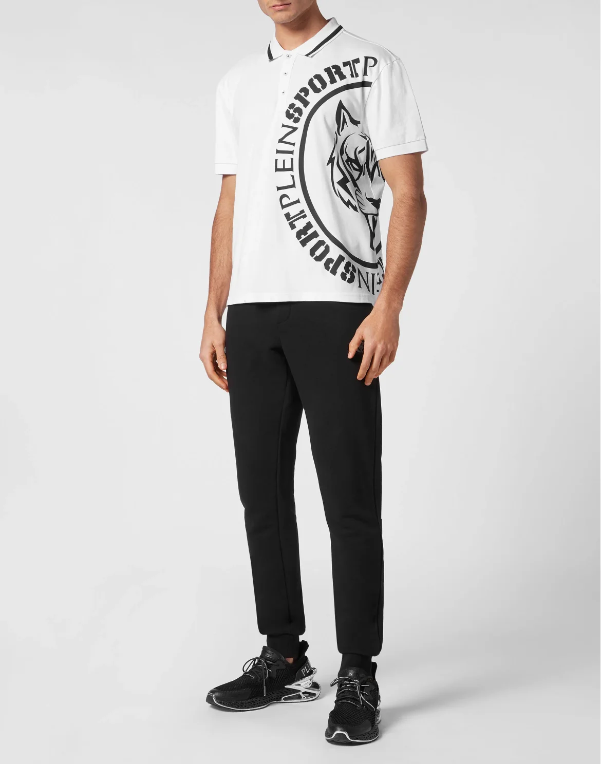 Polo Shirt Carbon Tiger, цвет: Черный