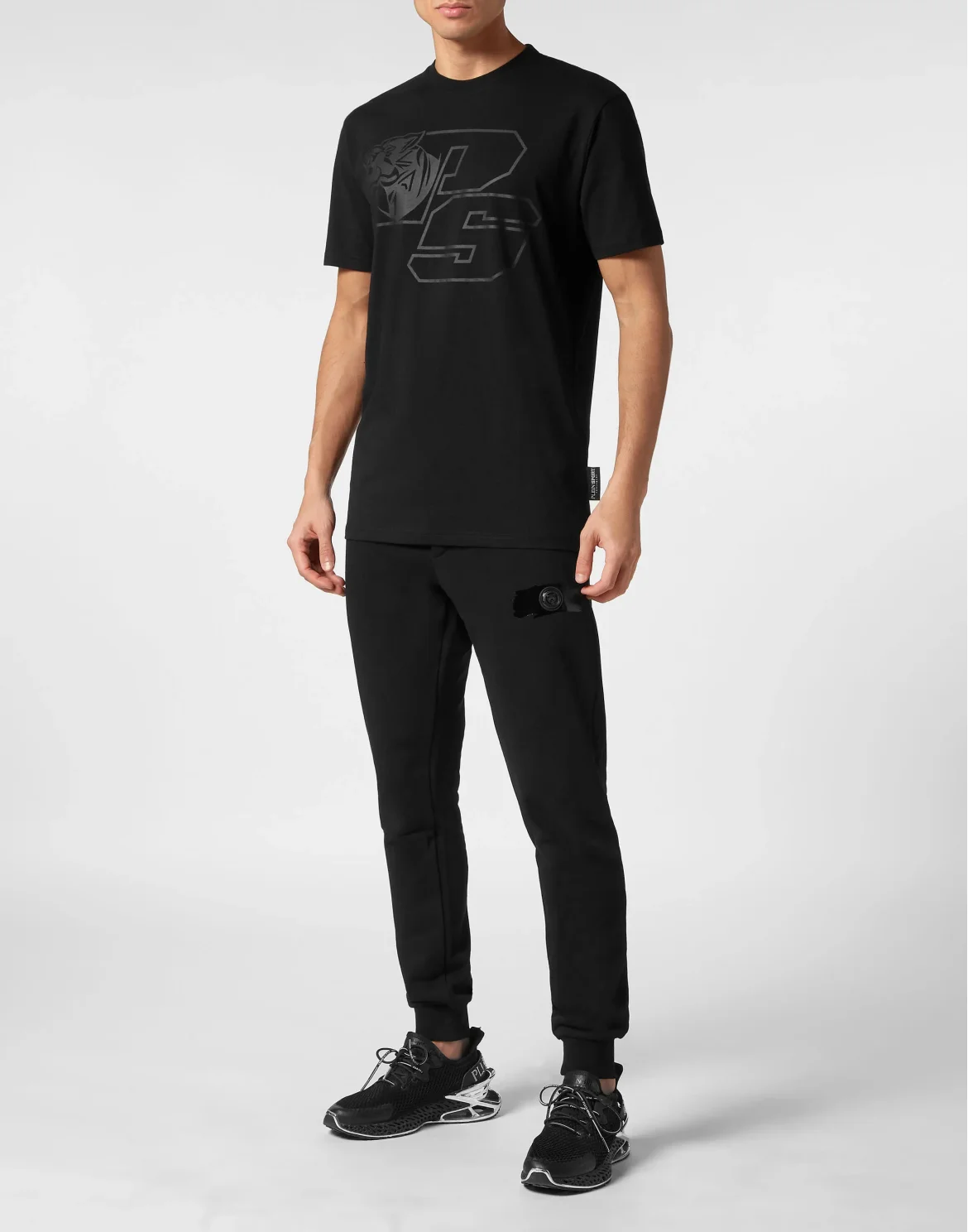 T-shirt Round Neck, цвет: Черный