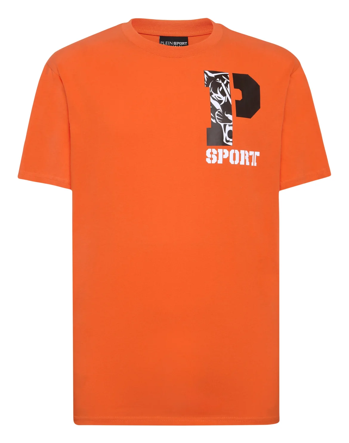 T-shirt Round Neck, цвет: Оранжевый