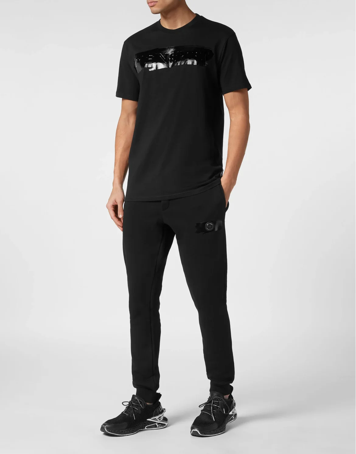 T-shirt Round Neck, цвет: Черный