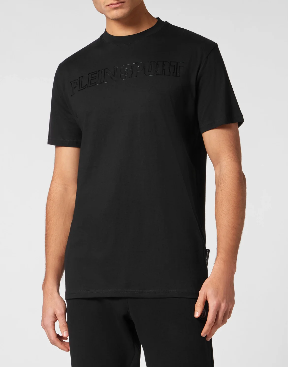 T-shirt Round Neck Tiger, цвет: Черный
