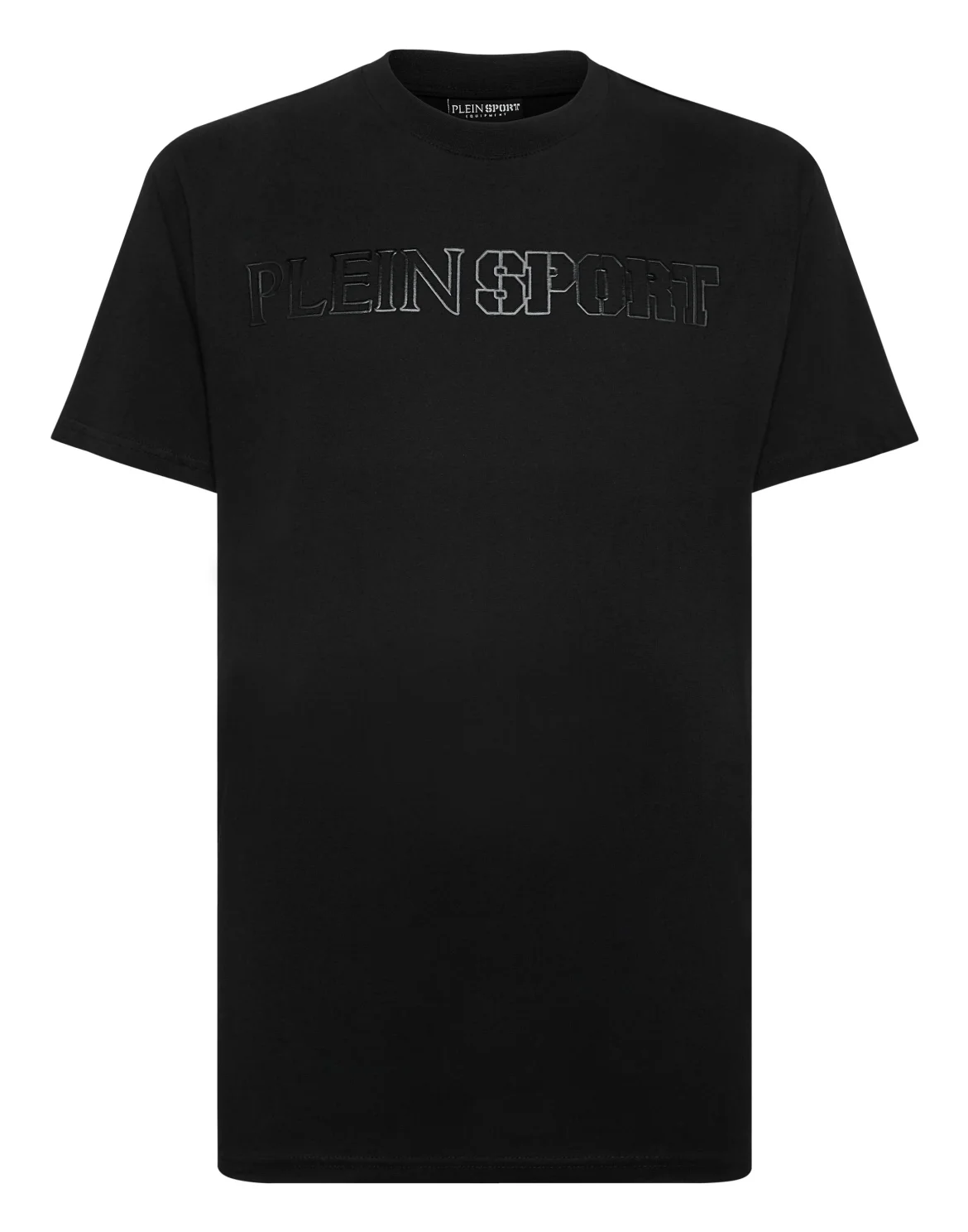 T-shirt Round Neck Tiger, цвет: Черный