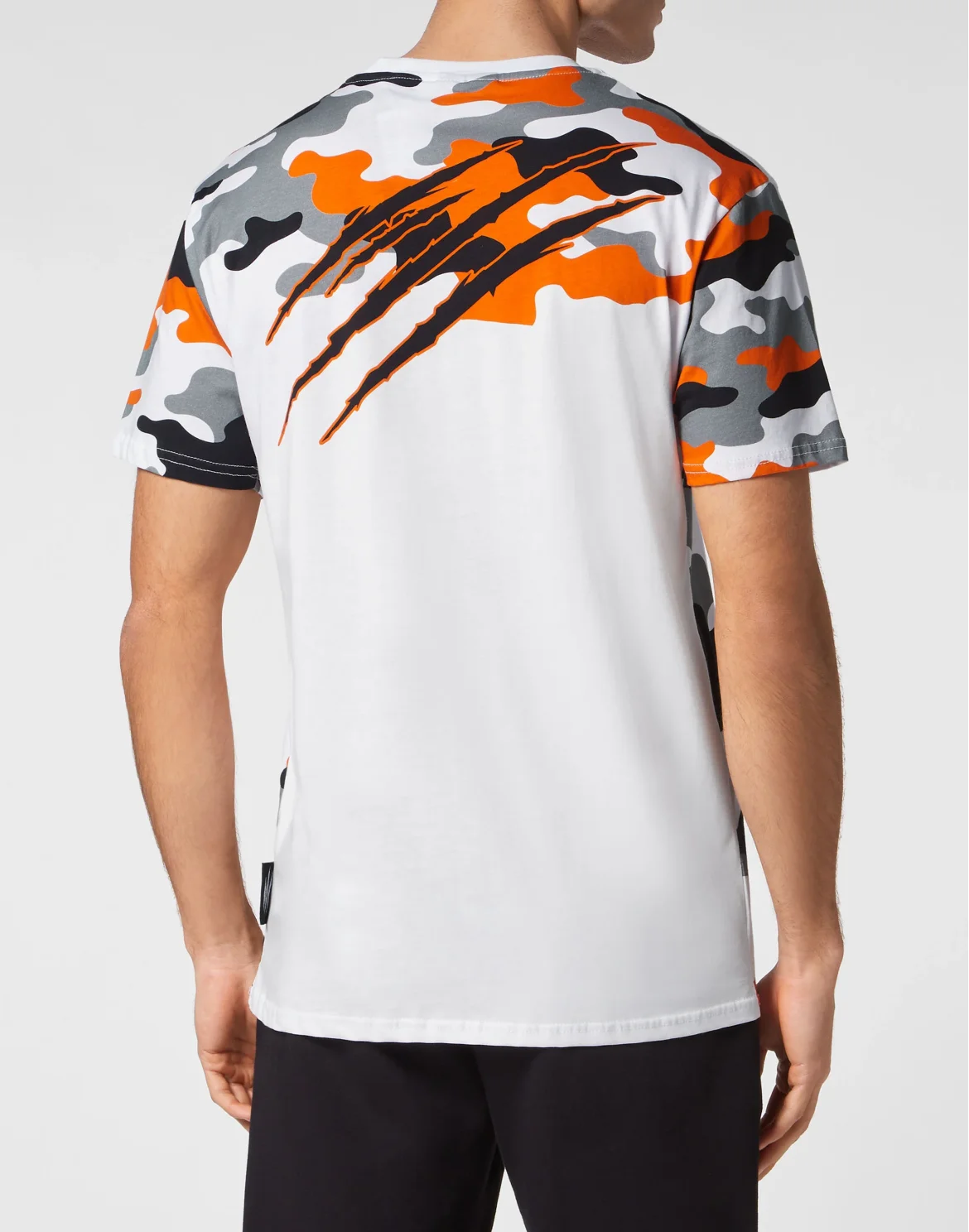 T-shirt Round Neck Camouflage, цвет: Мультиколор