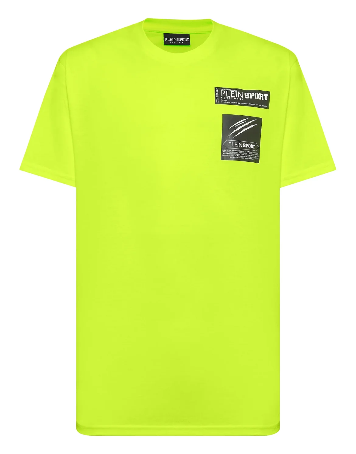 T-shirt Round Neck Scratch, цвет: Серый