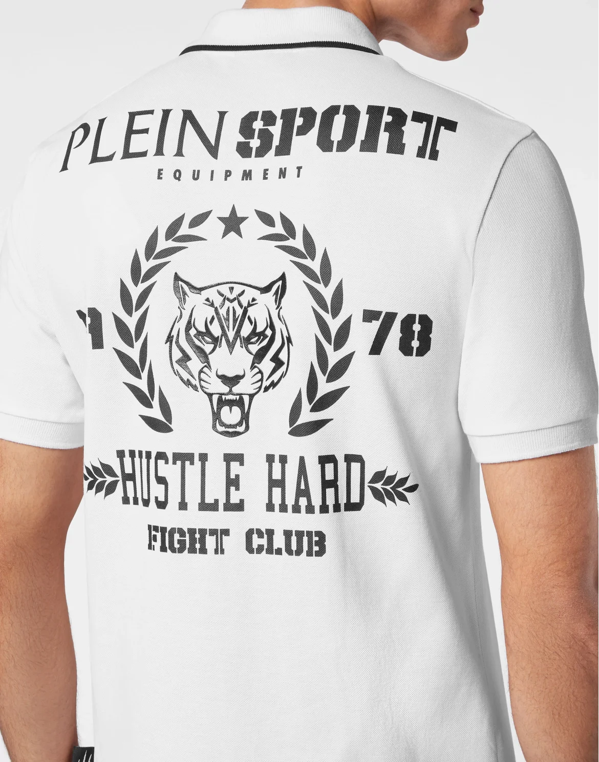 Polo Shirt Slim Fit SS Carbon Tiger, цвет: Черный