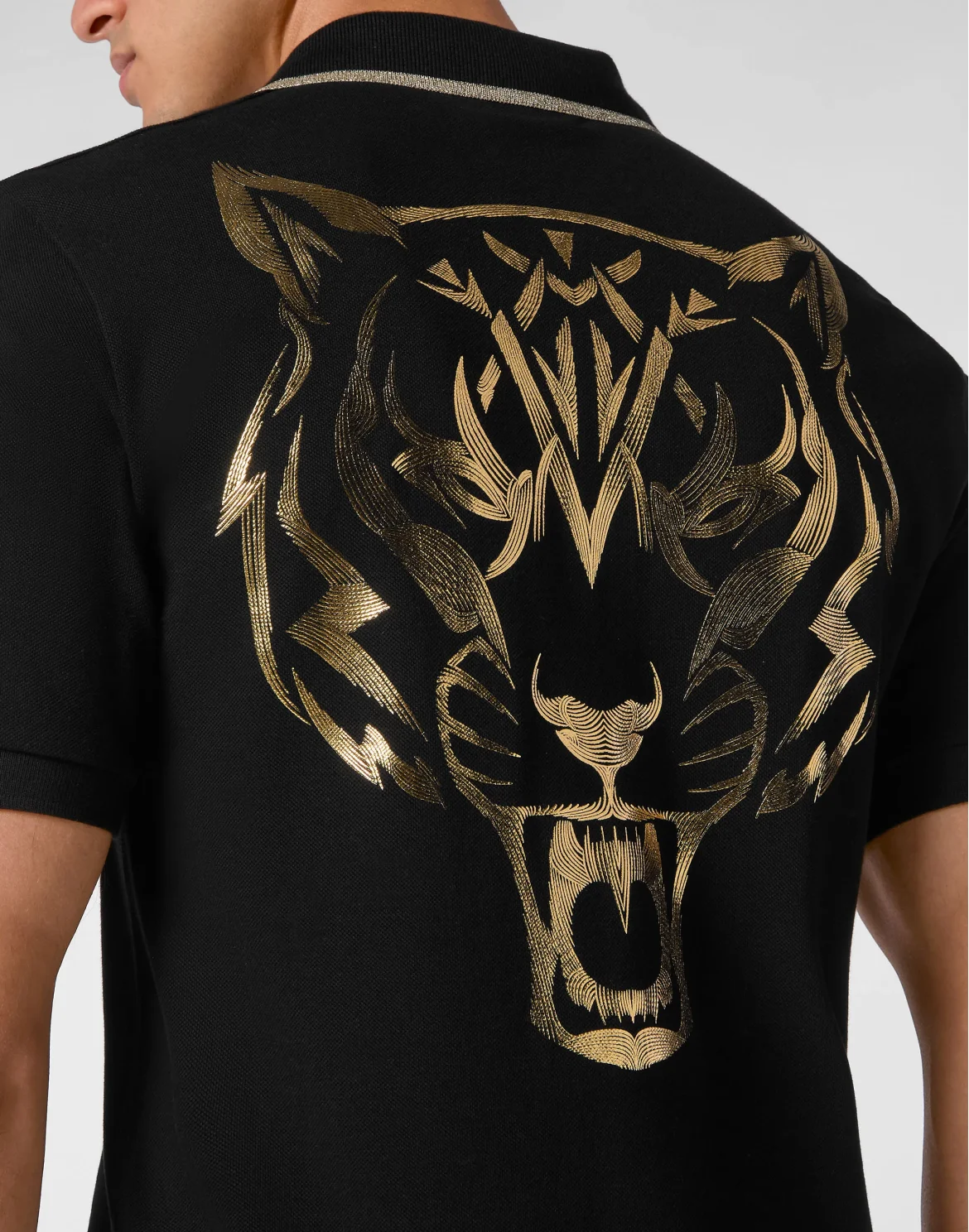 Polo shirt SS Tiger, цвет: Черный
