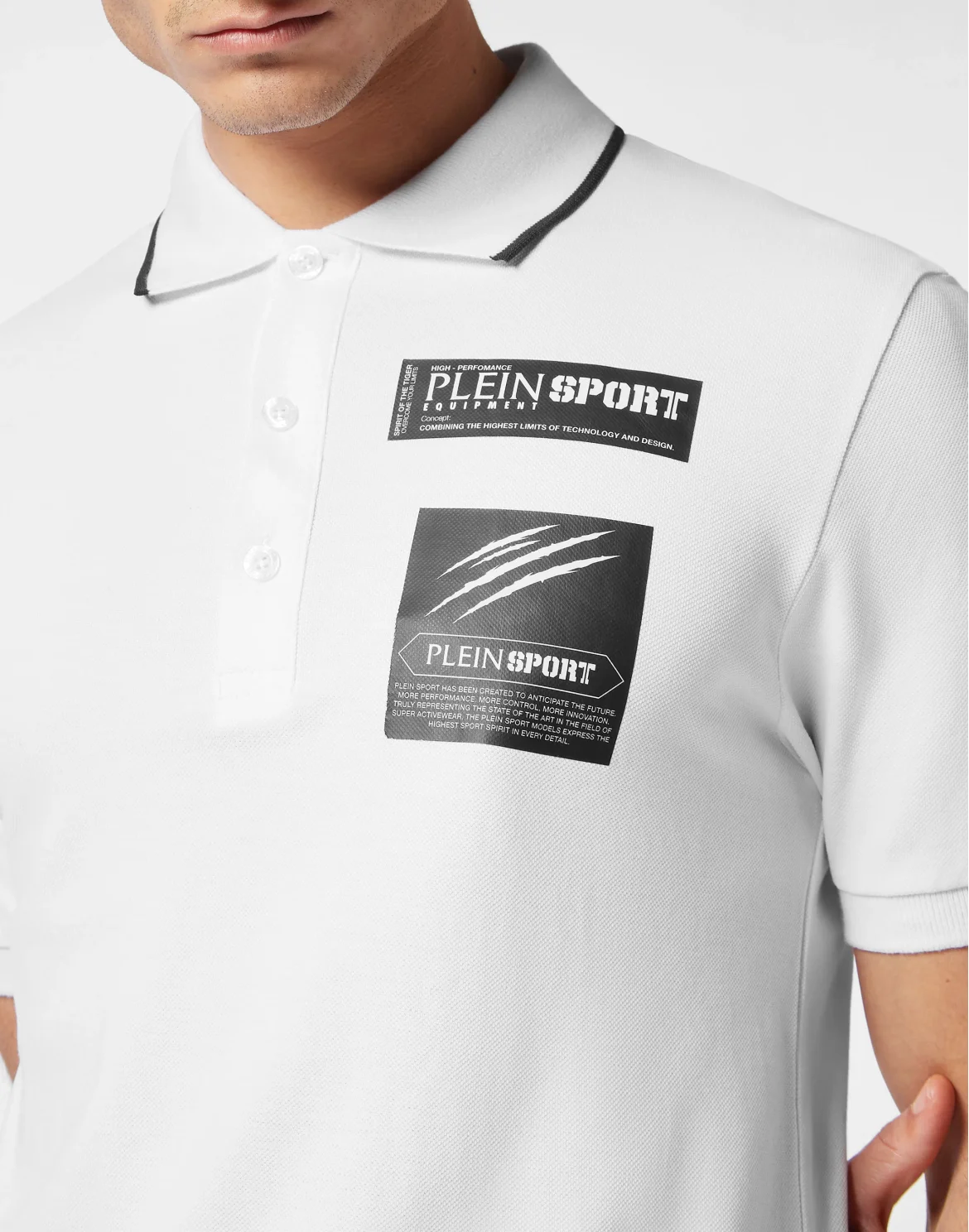 Polo shirt SS Scratch, цвет: Белый