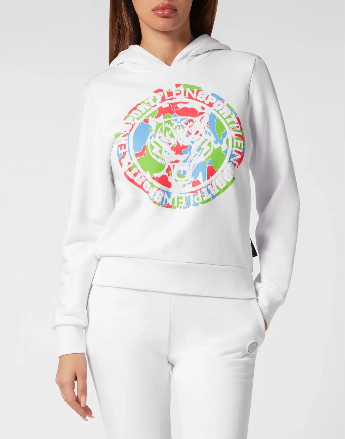 Hoodie Sweatshirt Carbon Tiger, цвет: Мультиколор