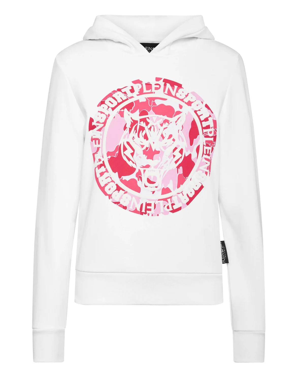 Hoodie Sweatshirt Carbon Tiger, цвет: Черный