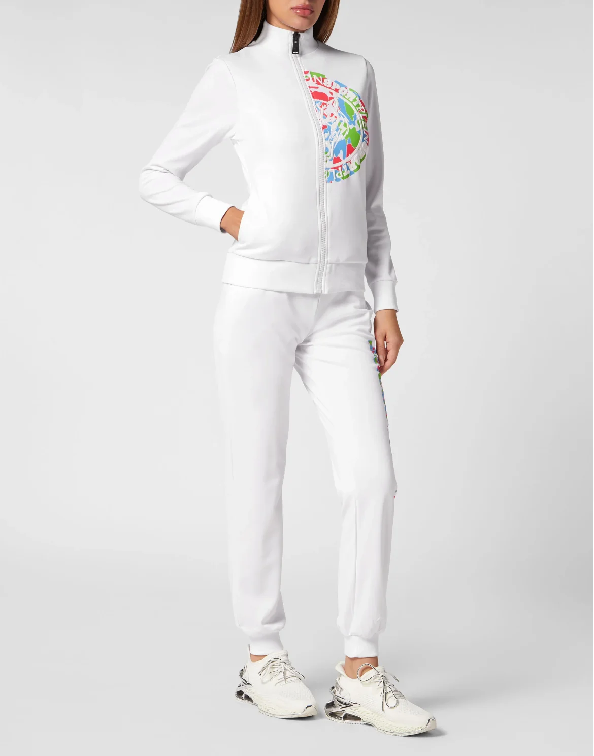 Triacetate Jogging Tracksuit: Top/Trousers Carbon Tiger, цвет: Мультиколор