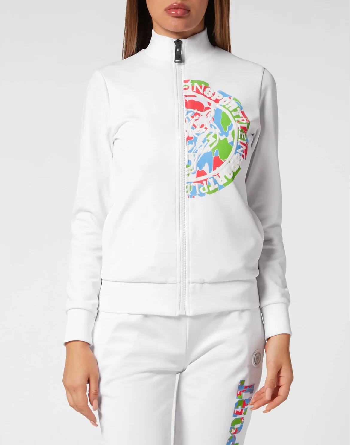 Triacetate Jogging Tracksuit: Top/Trousers Carbon Tiger, цвет: Мультиколор