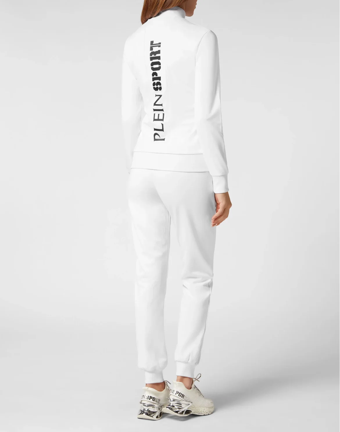 Triacetate Jogging Tracksuit: Top/Trousers Basic, цвет: Белый