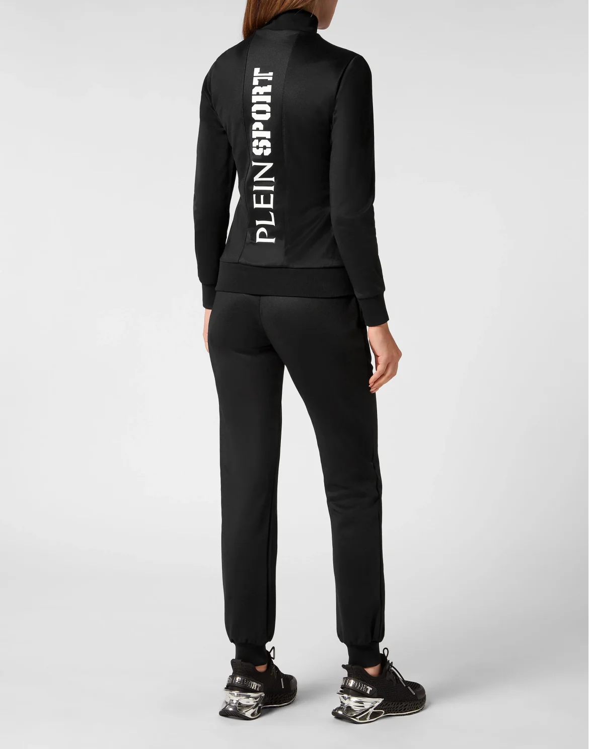 Triacetate Jogging Tracksuit: Top/Trousers Basic, цвет: Черный