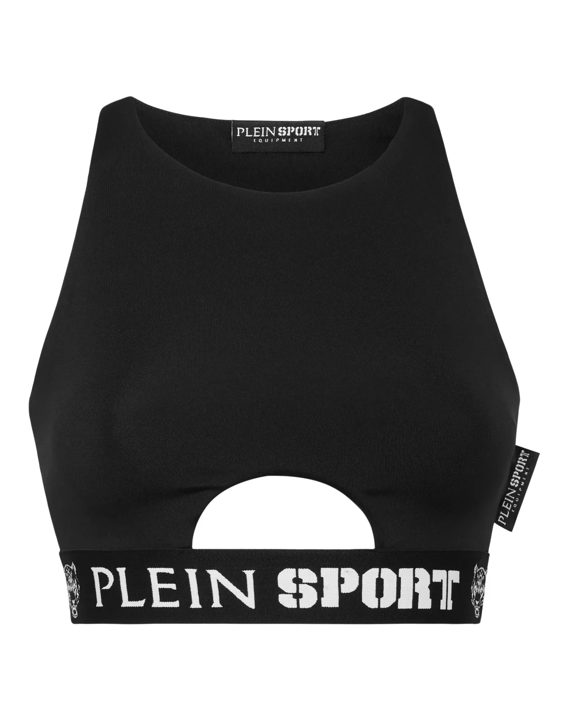 Jogging Cropped Cutting Top Basic, цвет: Черный
