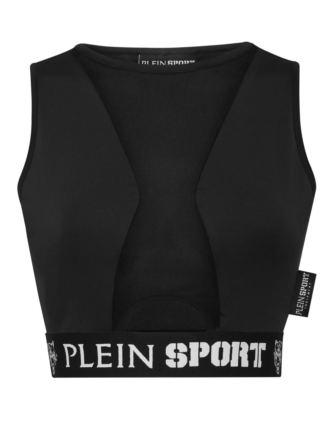 Jogging Cropped Top Basic, цвет: Черный