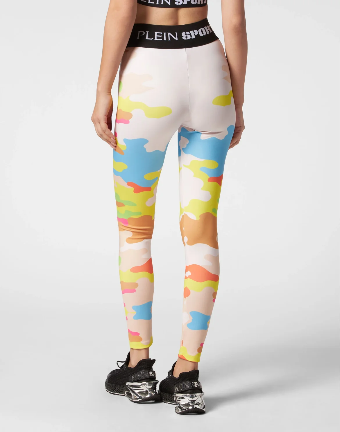 Jogging Cutting Leggings Camouflage, цвет: Мультиколор