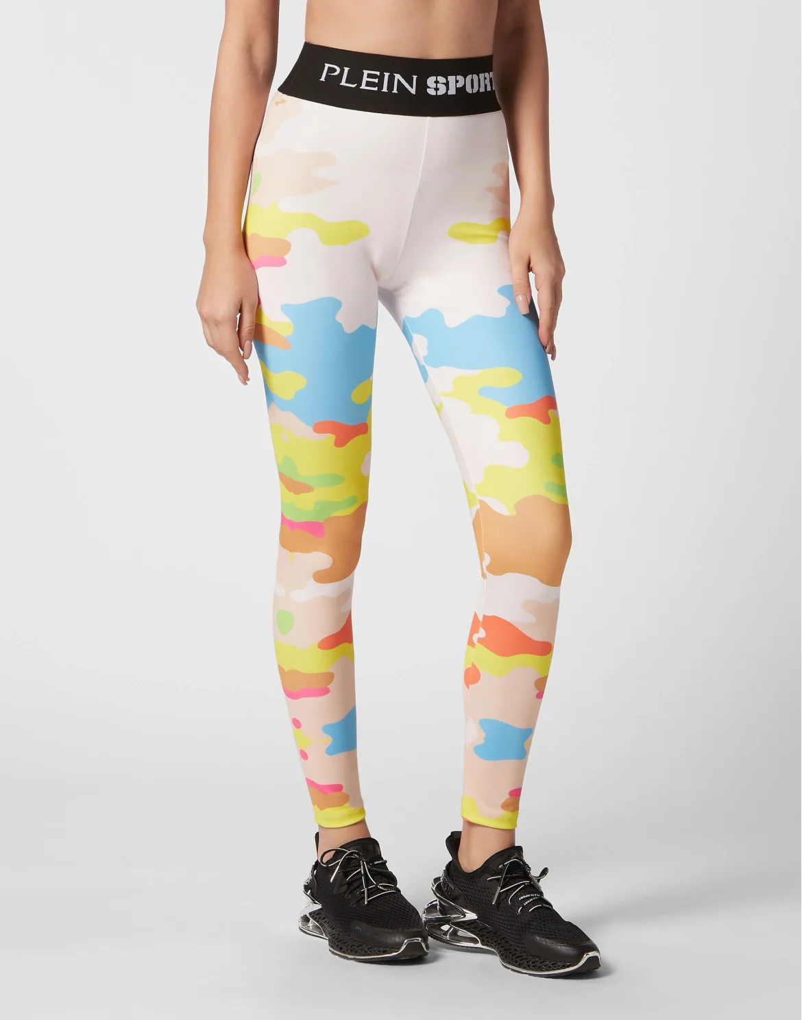 Jogging Cutting Leggings Camouflage, цвет: Мультиколор