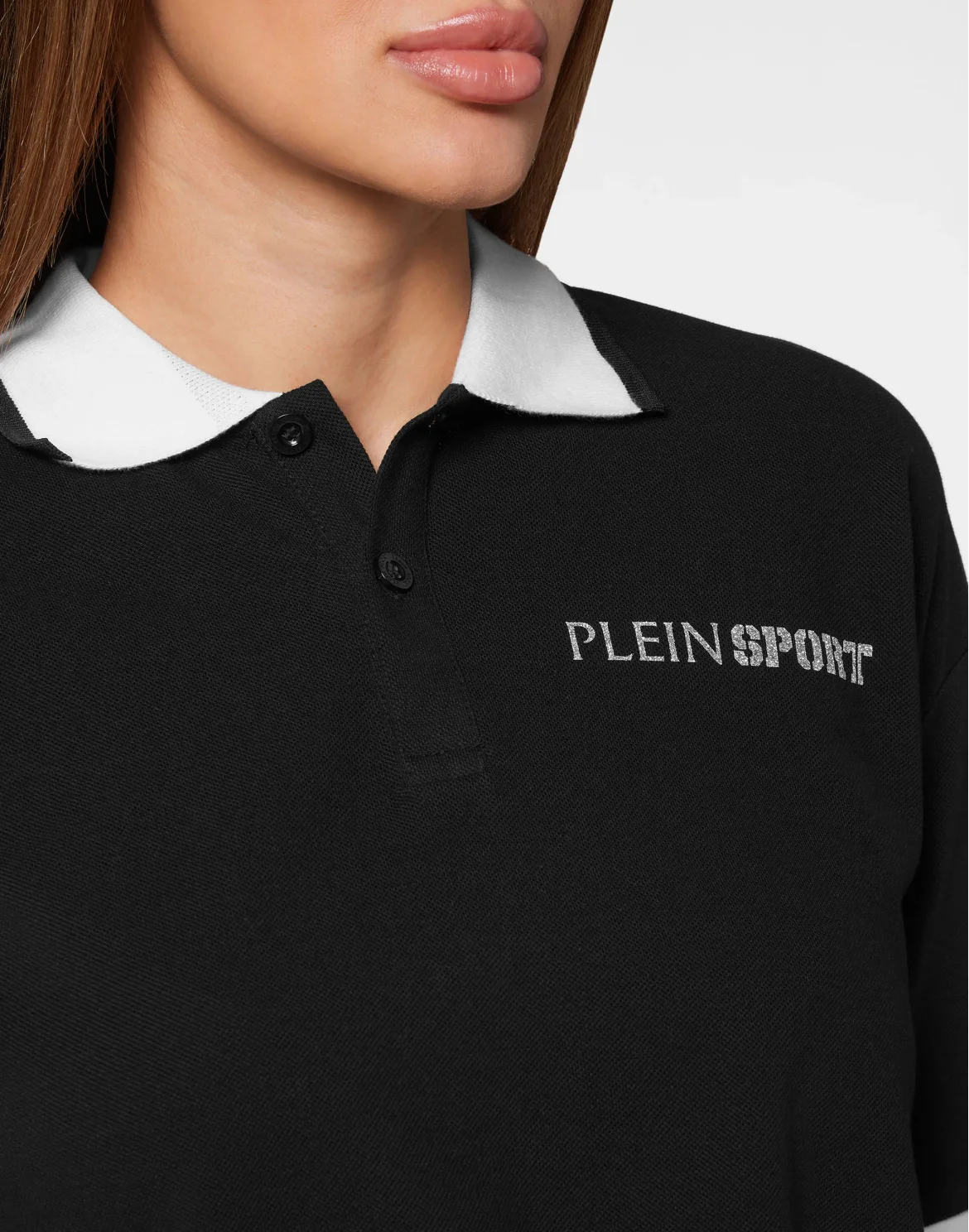 Polo T-Shirt Basic, цвет: Черный