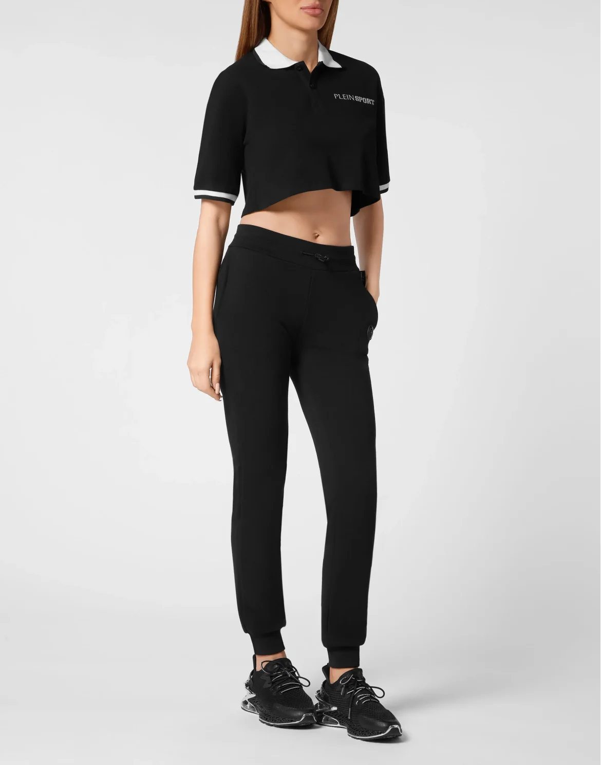Polo T-Shirt Basic, цвет: Черный