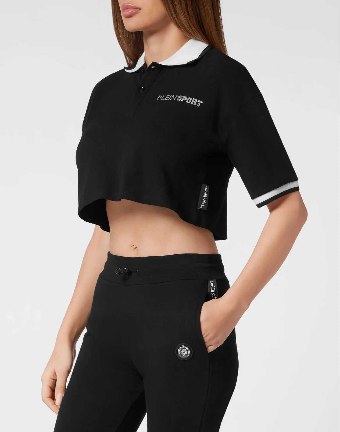 Polo T-Shirt Basic, цвет: Черный