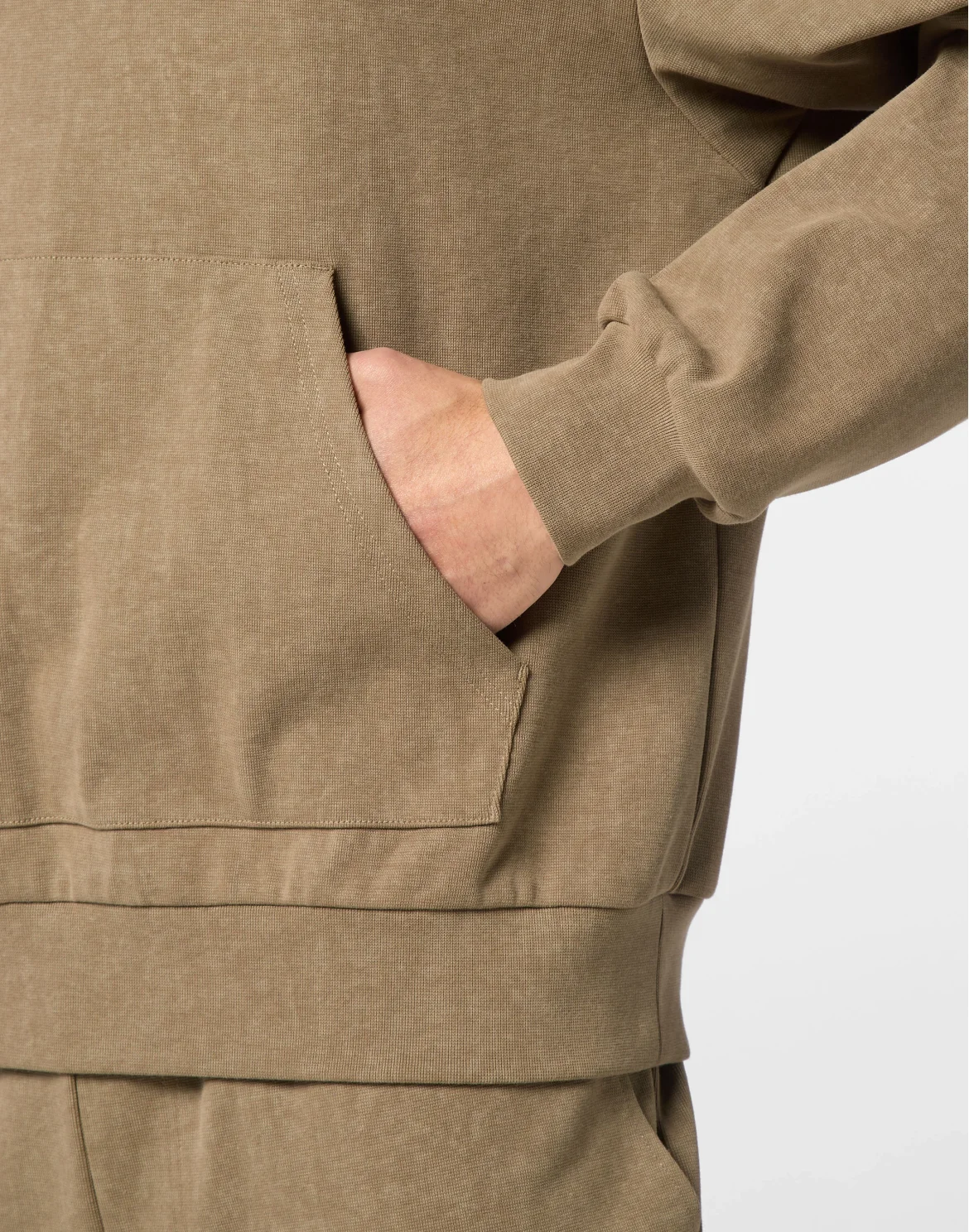 Cold Dye Hoodie Sweatshirt LS, цвет: Серый