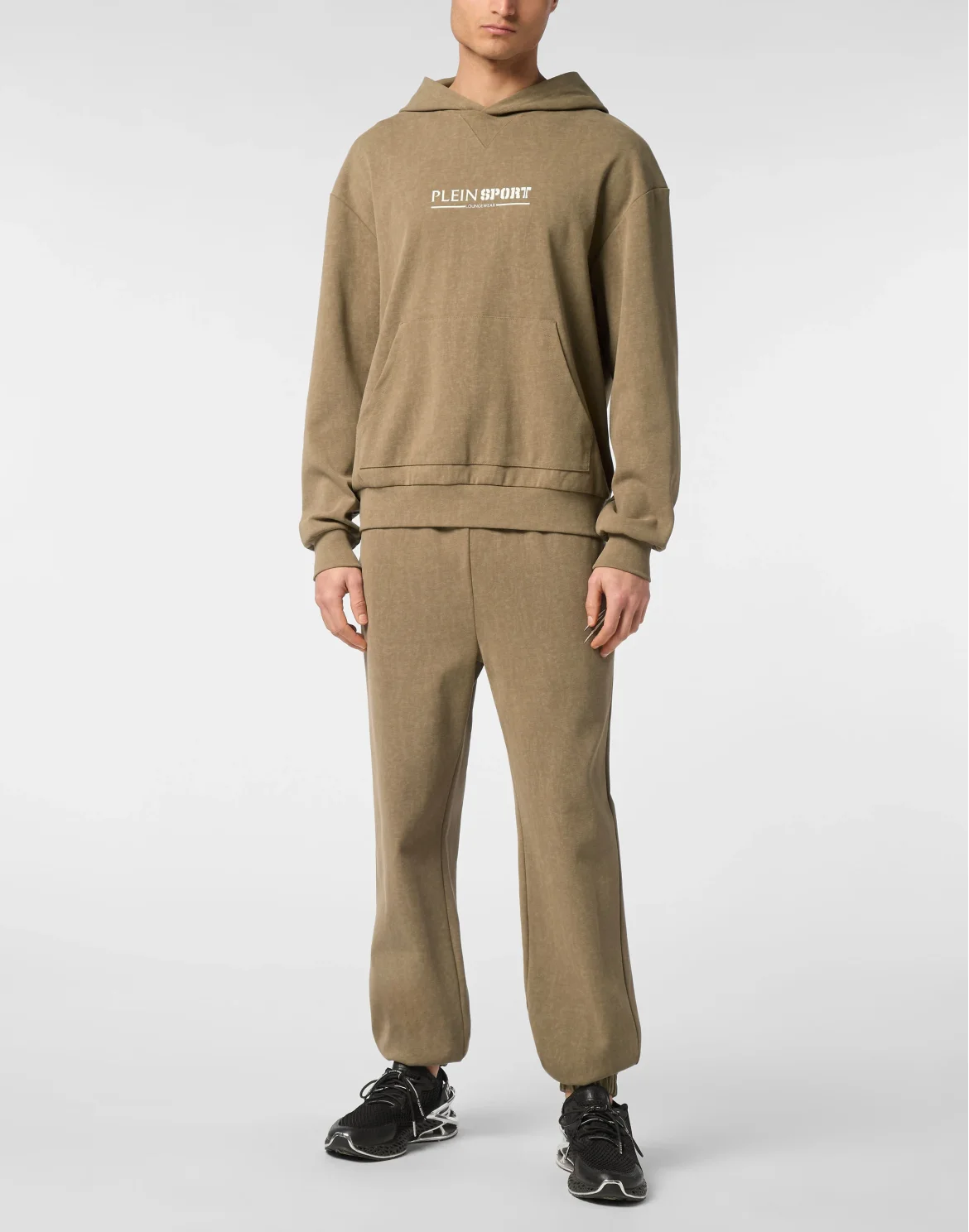 Cold Dye Hoodie Sweatshirt LS, цвет: Серый