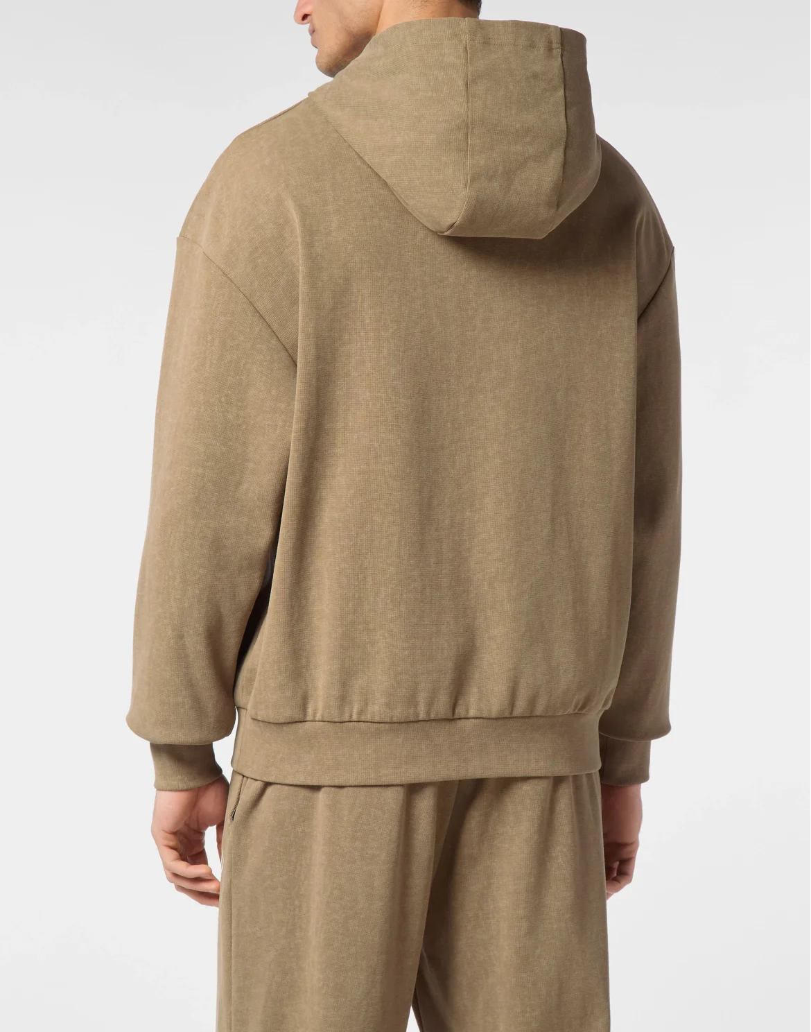 Cold Dye Hoodie Sweatshirt LS, цвет: Серый