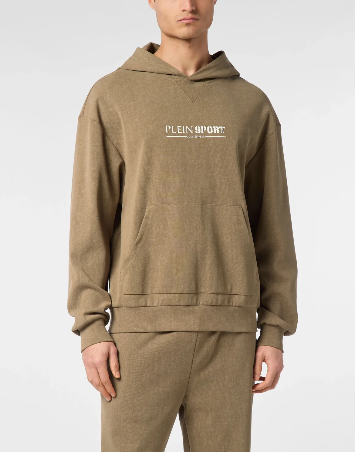 Cold Dye Hoodie Sweatshirt LS, цвет: Серый