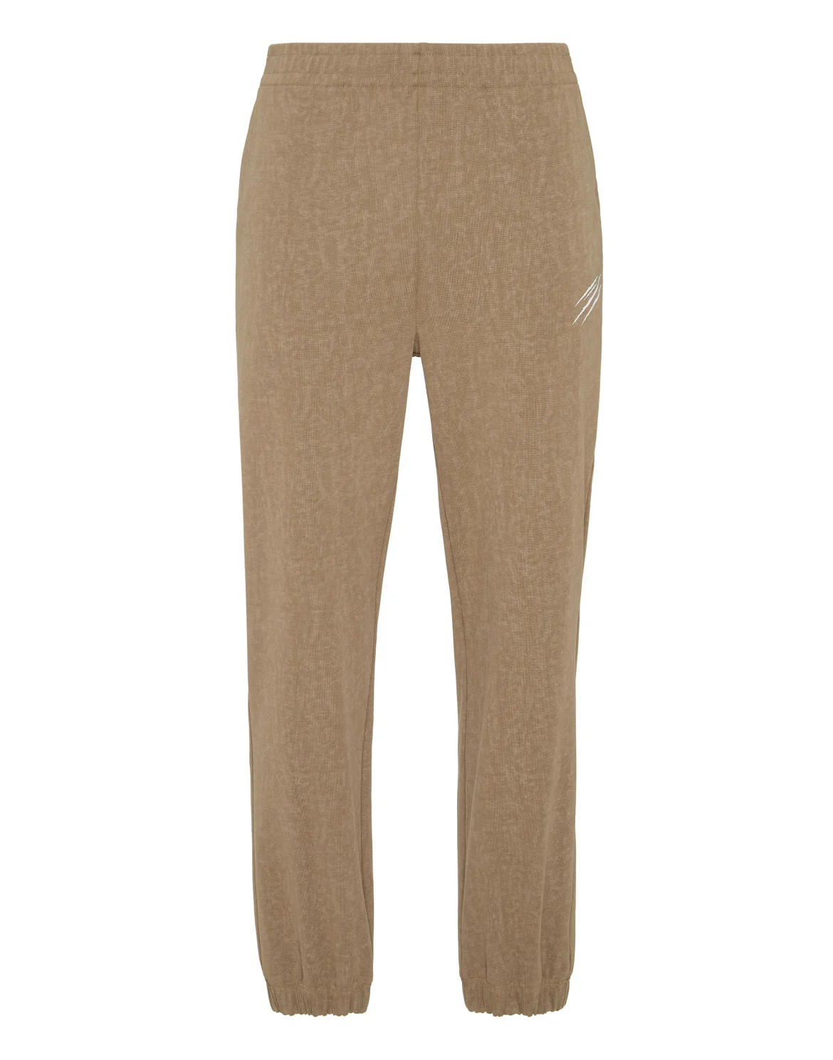 Cold Dye Loose Fit Jogging Pants Scratch, цвет: Серый