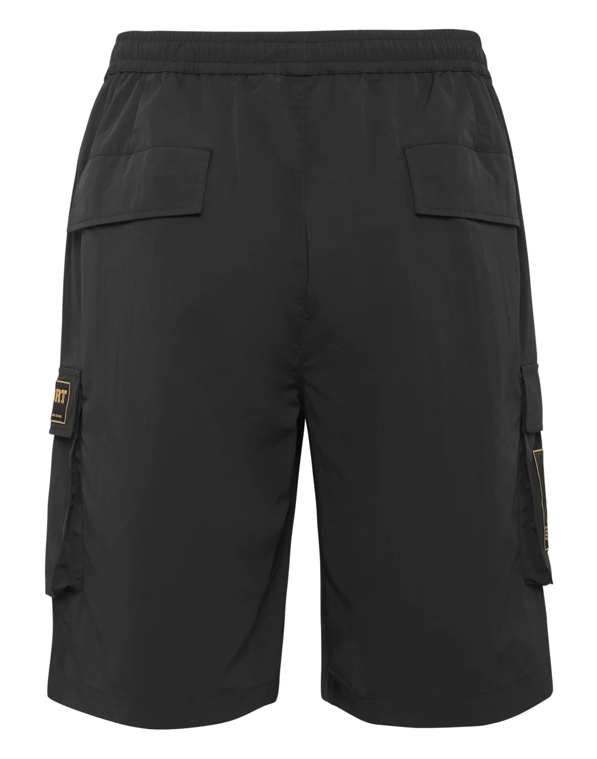 Short Cargo Laminated, цвет: Черный