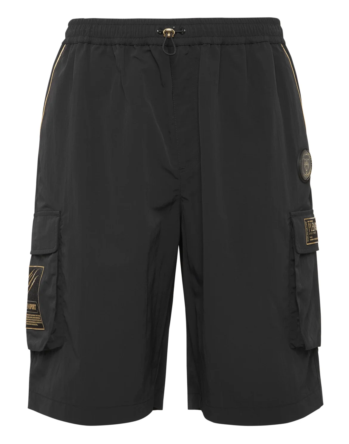 Short Cargo Laminated, цвет: Черный