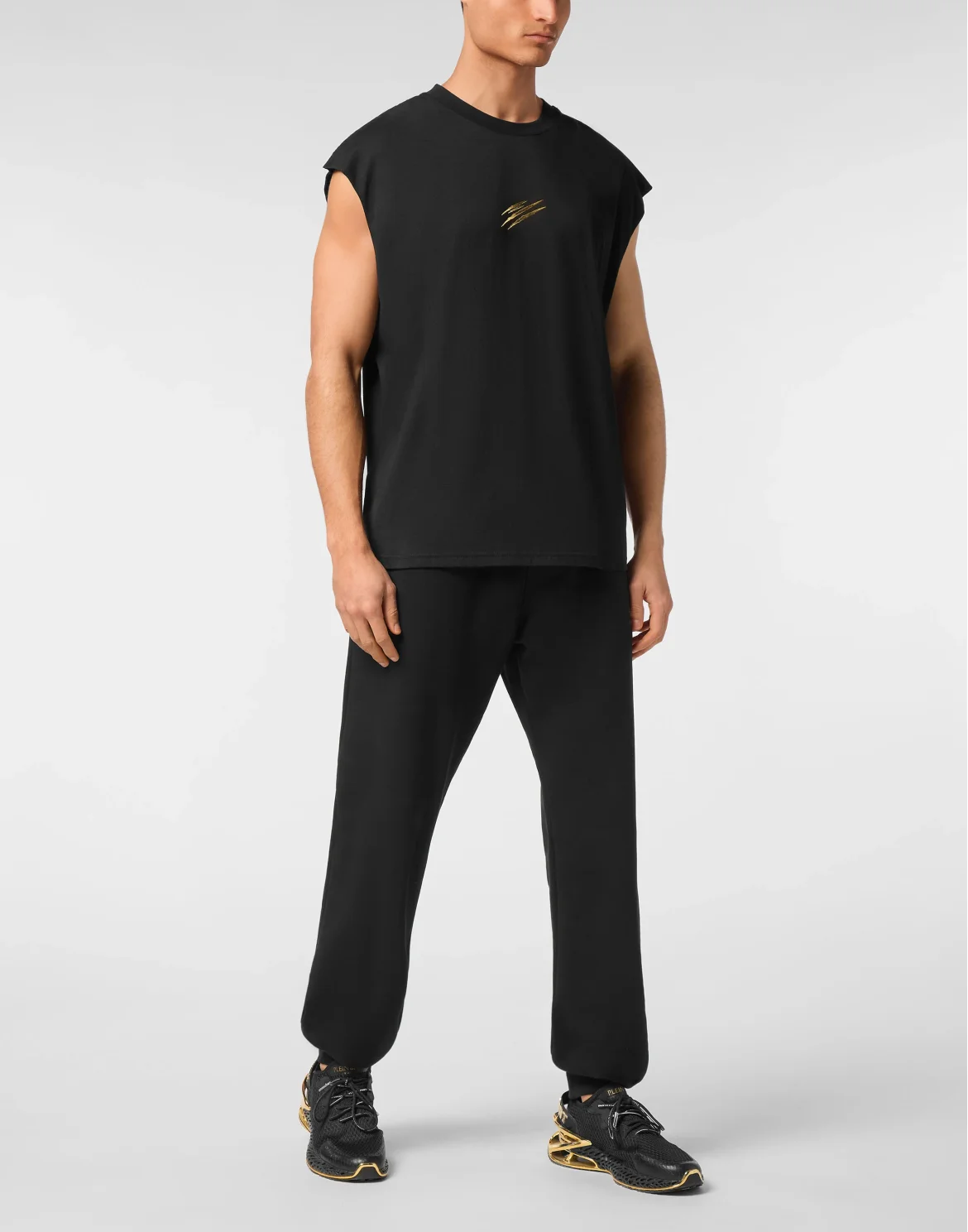 Tanktop T-shirt Label, цвет: Черный
