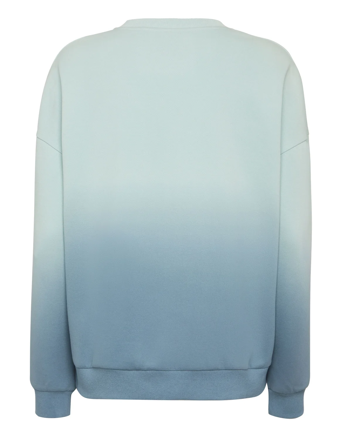 Oversize Hoodie Sweatshirt Degrade, цвет: Синий