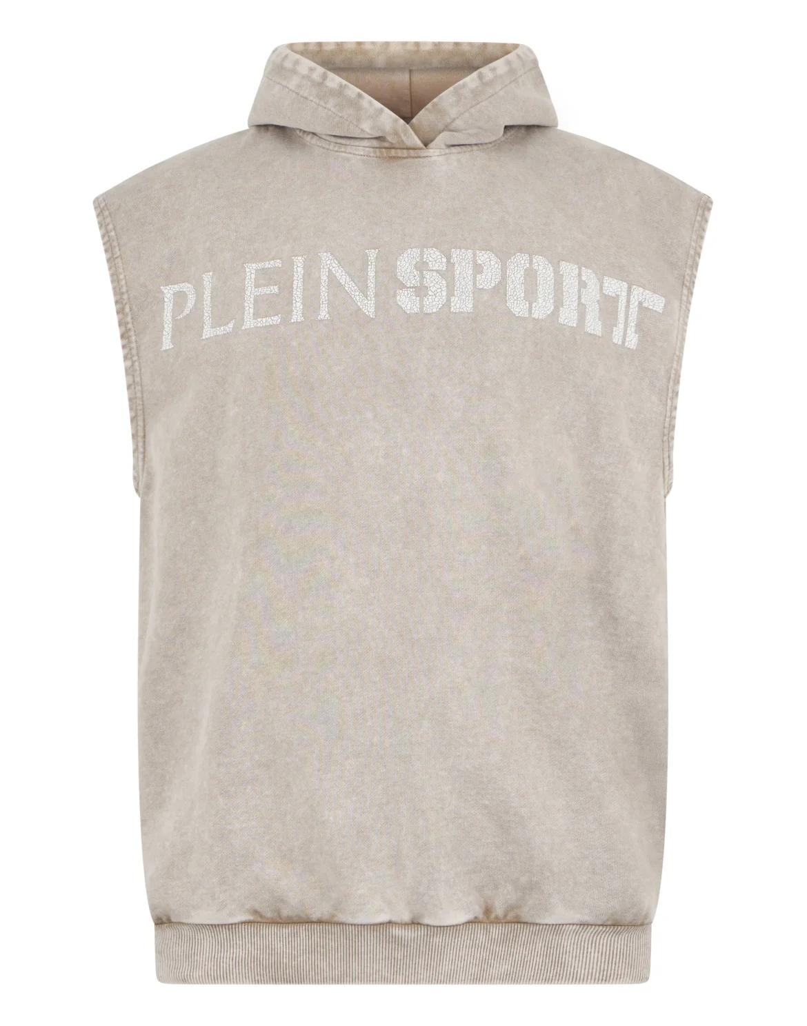Hoodie Vest Crackle Scratch, цвет: Бежевый