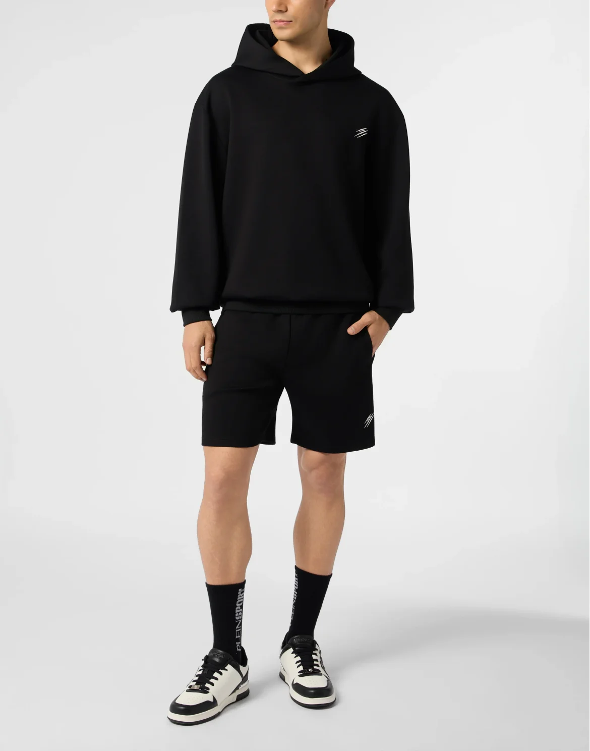 Jogging Shorts Chrome Scratch, цвет: Черный