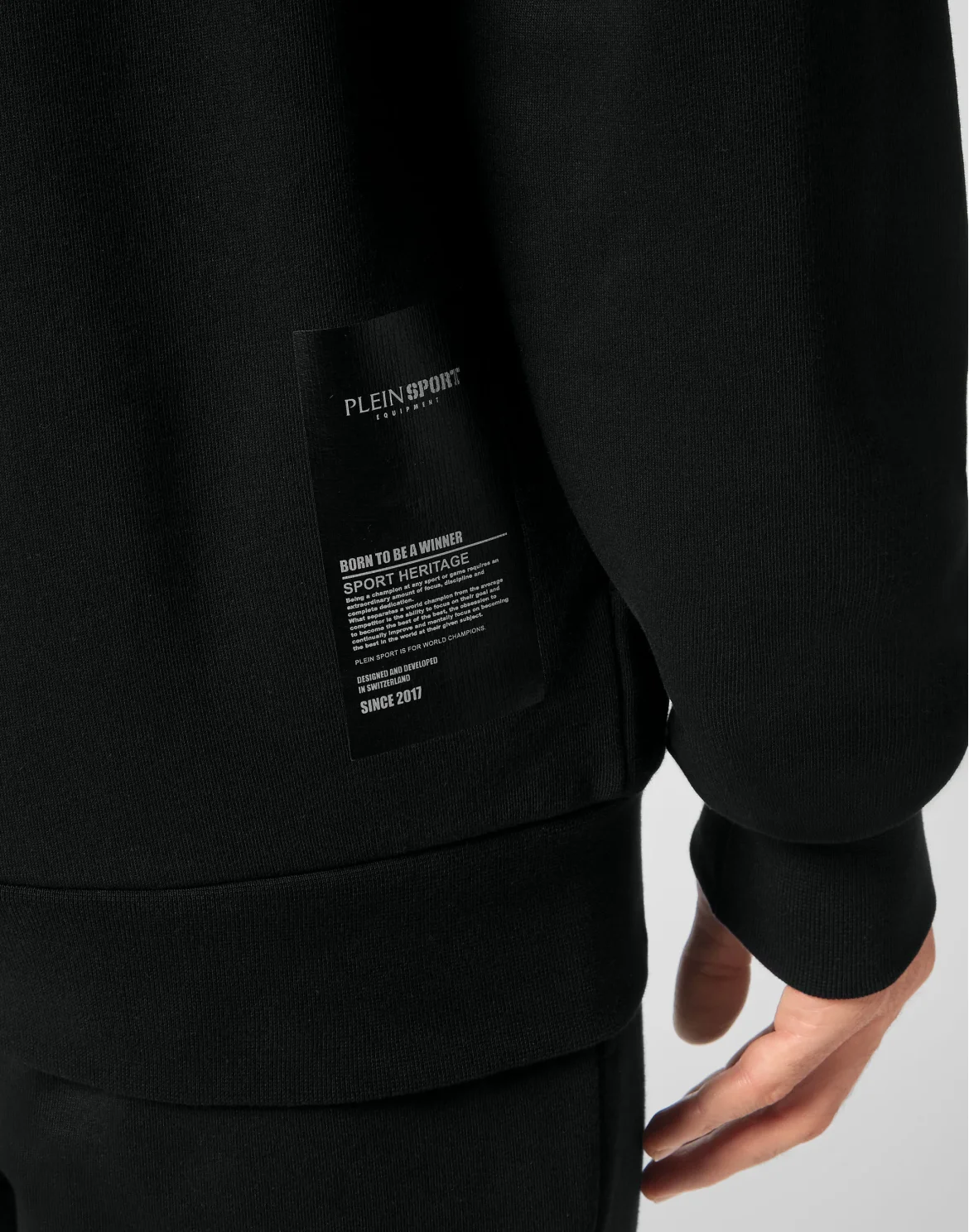 Hoodie Sweatshirt Tiger, цвет: Черный