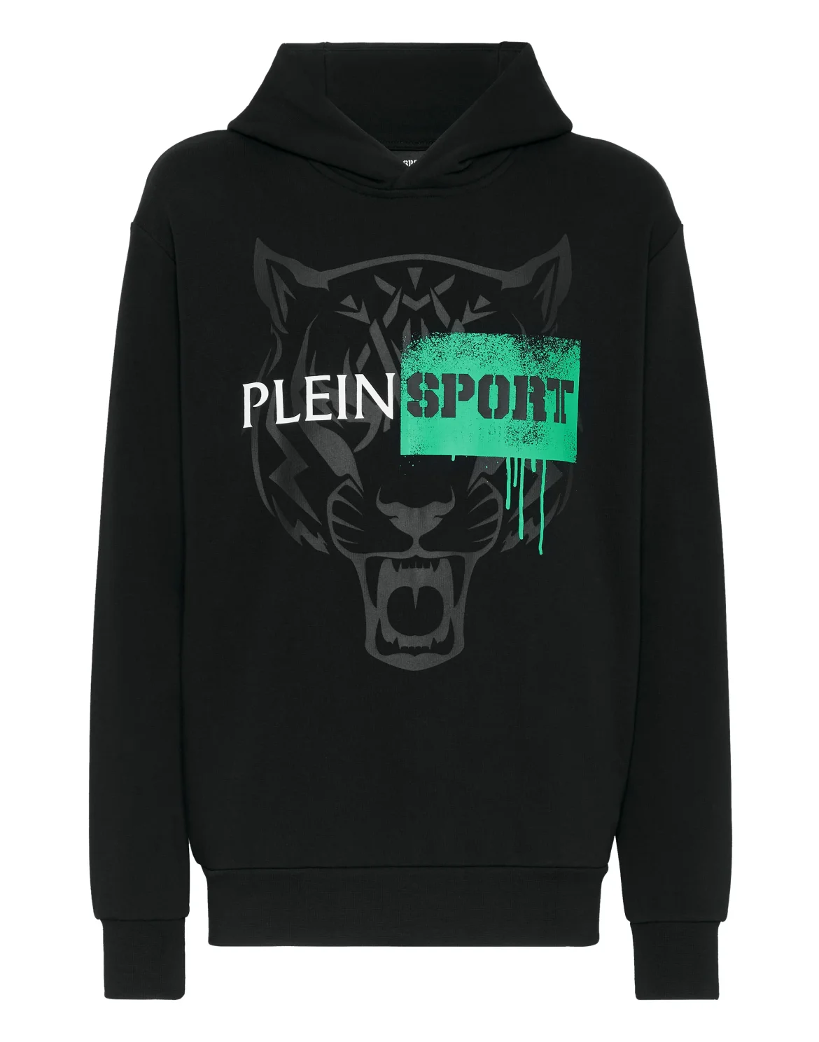 Hoodie Sweatshirt Tiger, цвет: Черный