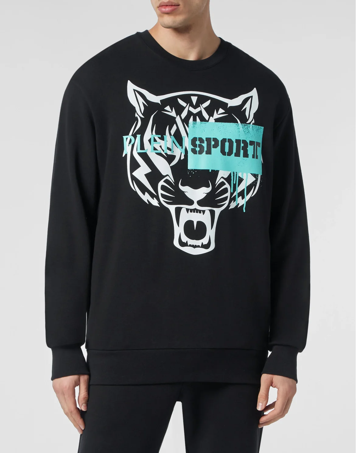 Sweatshirt Tiger, цвет: Черный