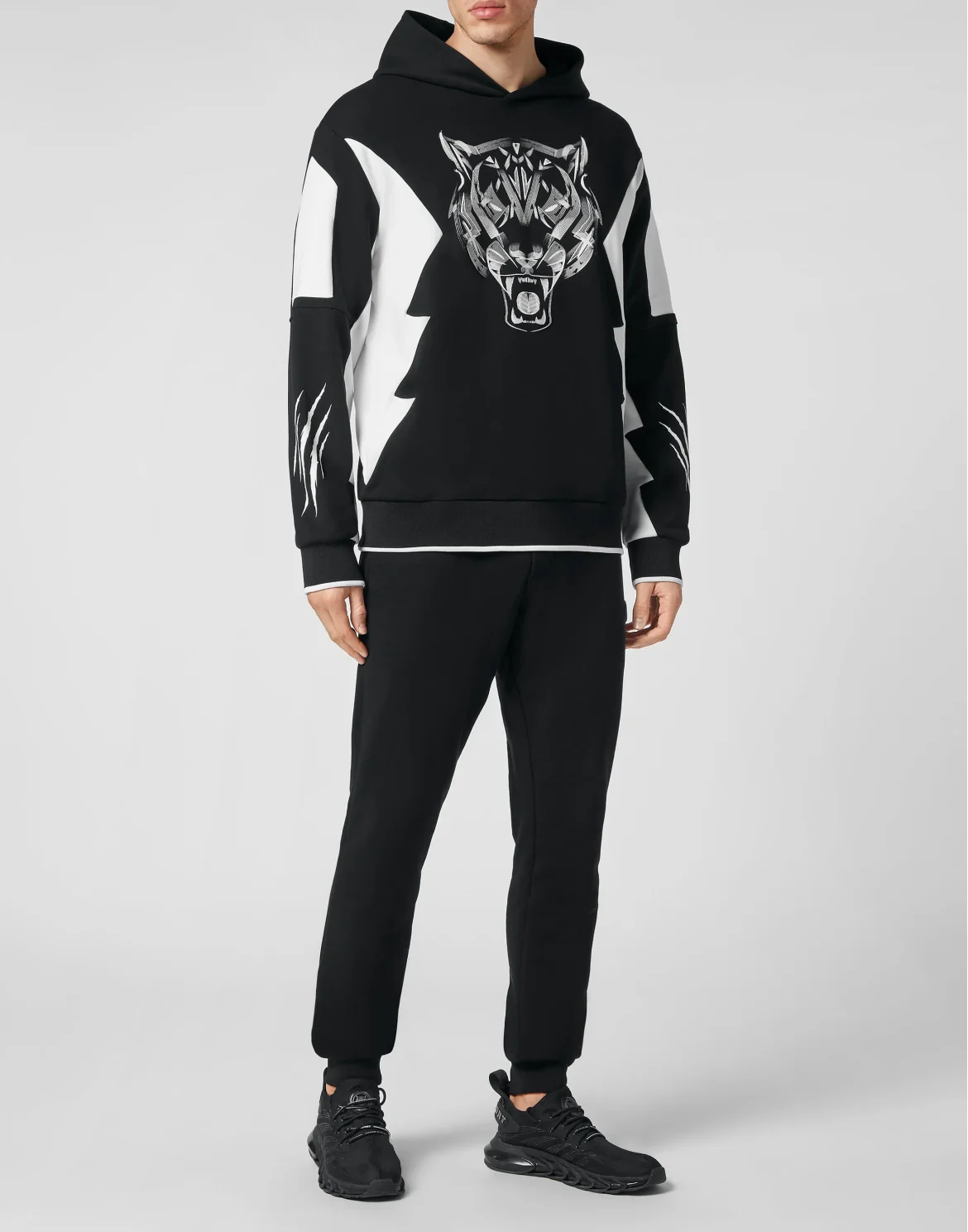 Hoodie sweatshirt Tiger, цвет: Черный