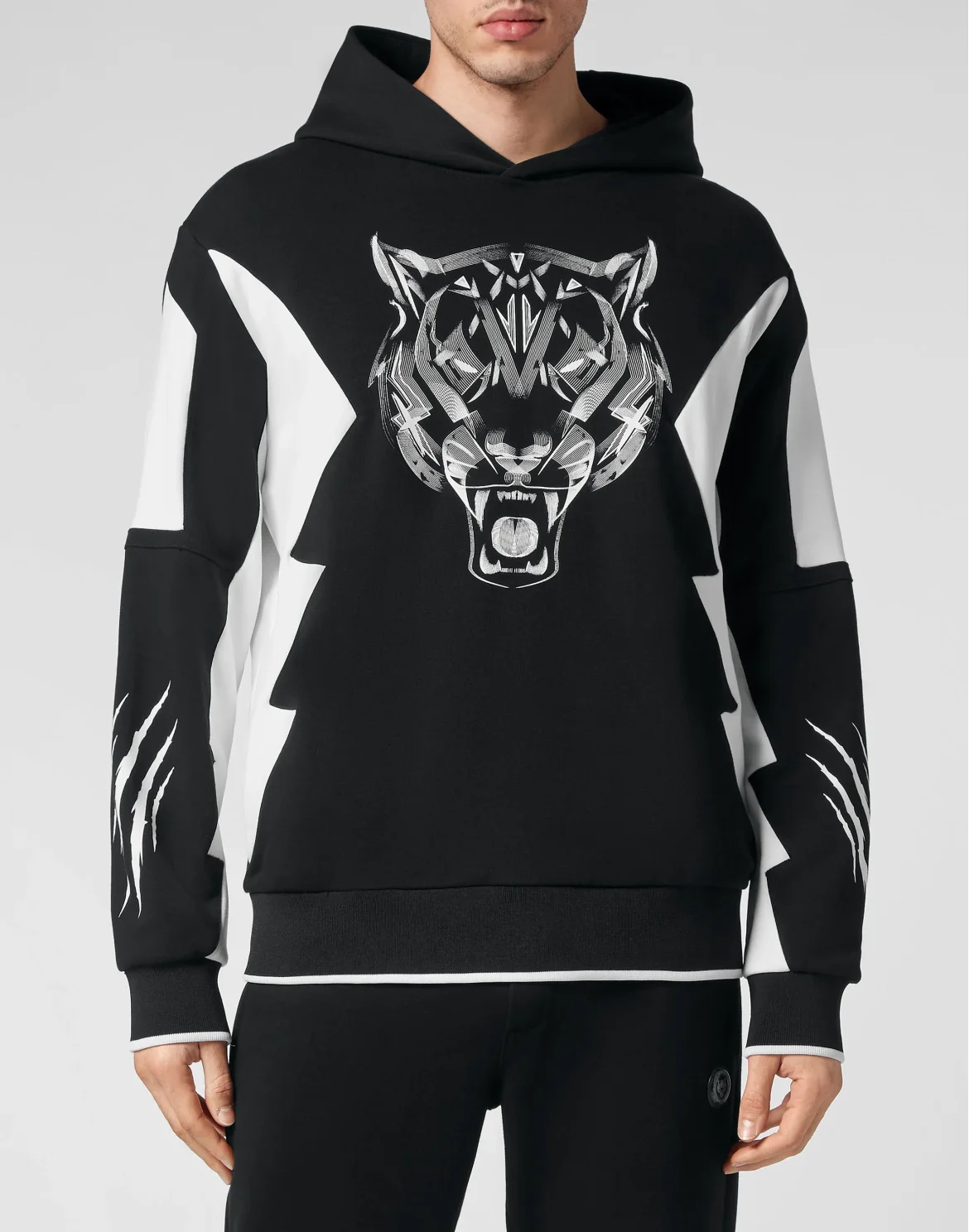 Hoodie sweatshirt Tiger, цвет: Черный