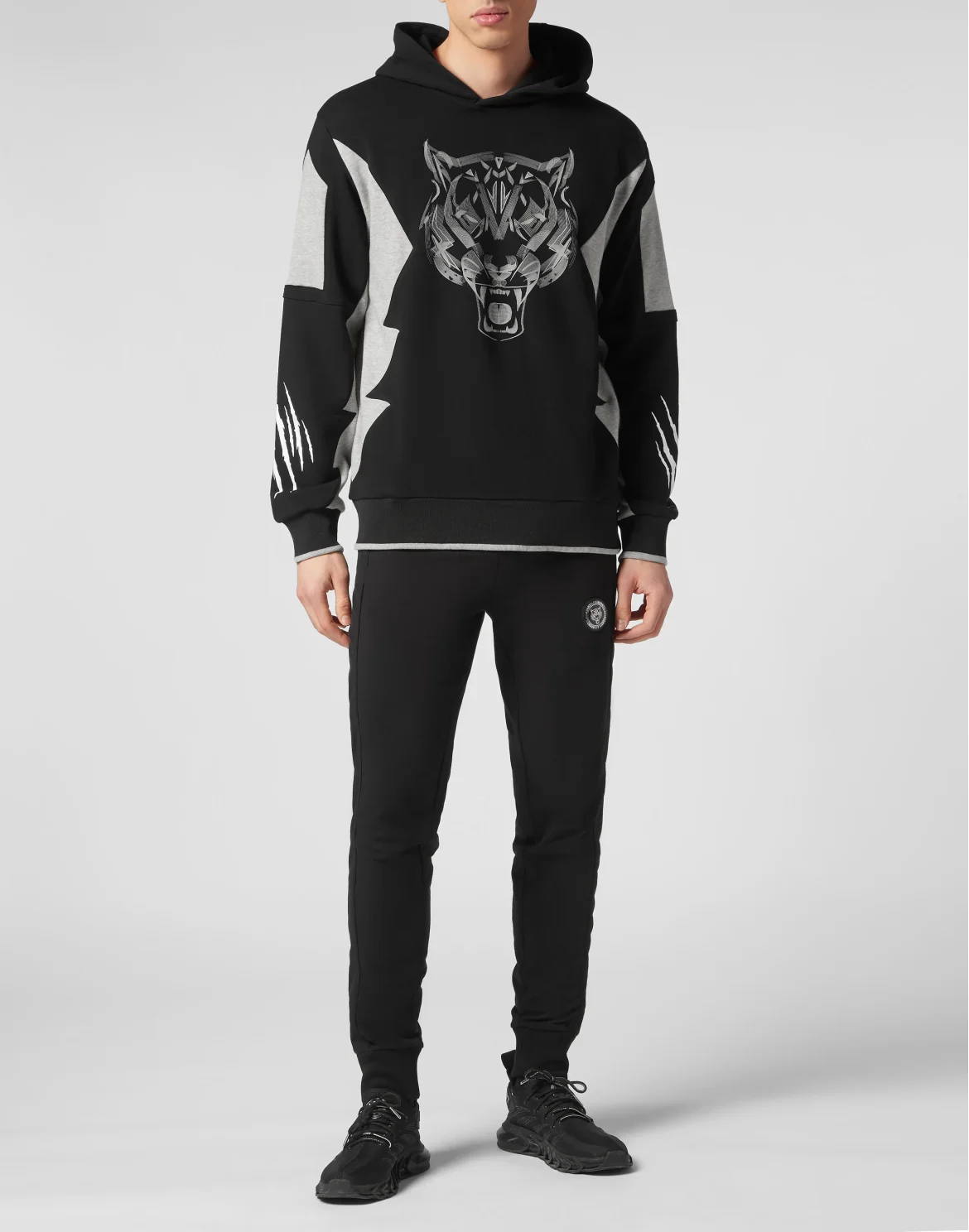 Hoodie sweatshirt Tiger, цвет: Черный